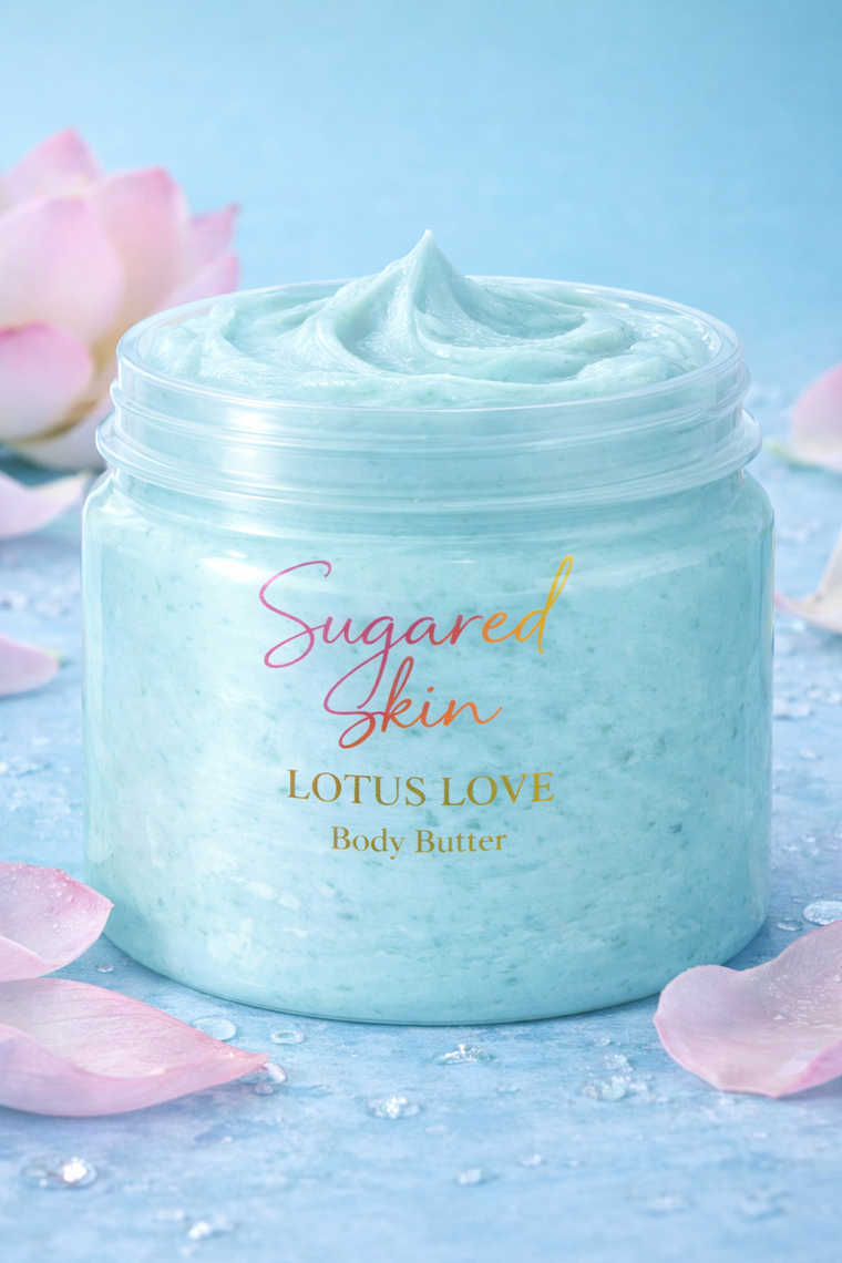 Sugared Skin Lotus Love Body Butter 12oz.
