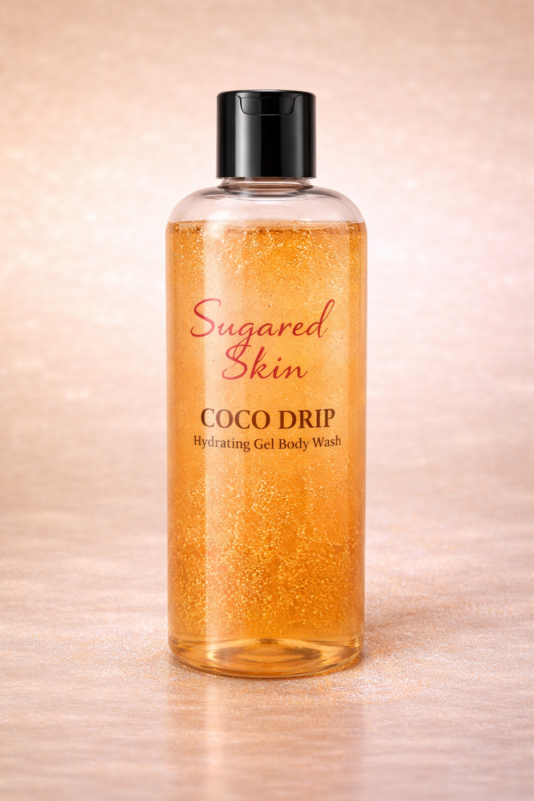 Sugared Skin Coco Drip Nourishing & Moisturizing Body Wash 8oz.