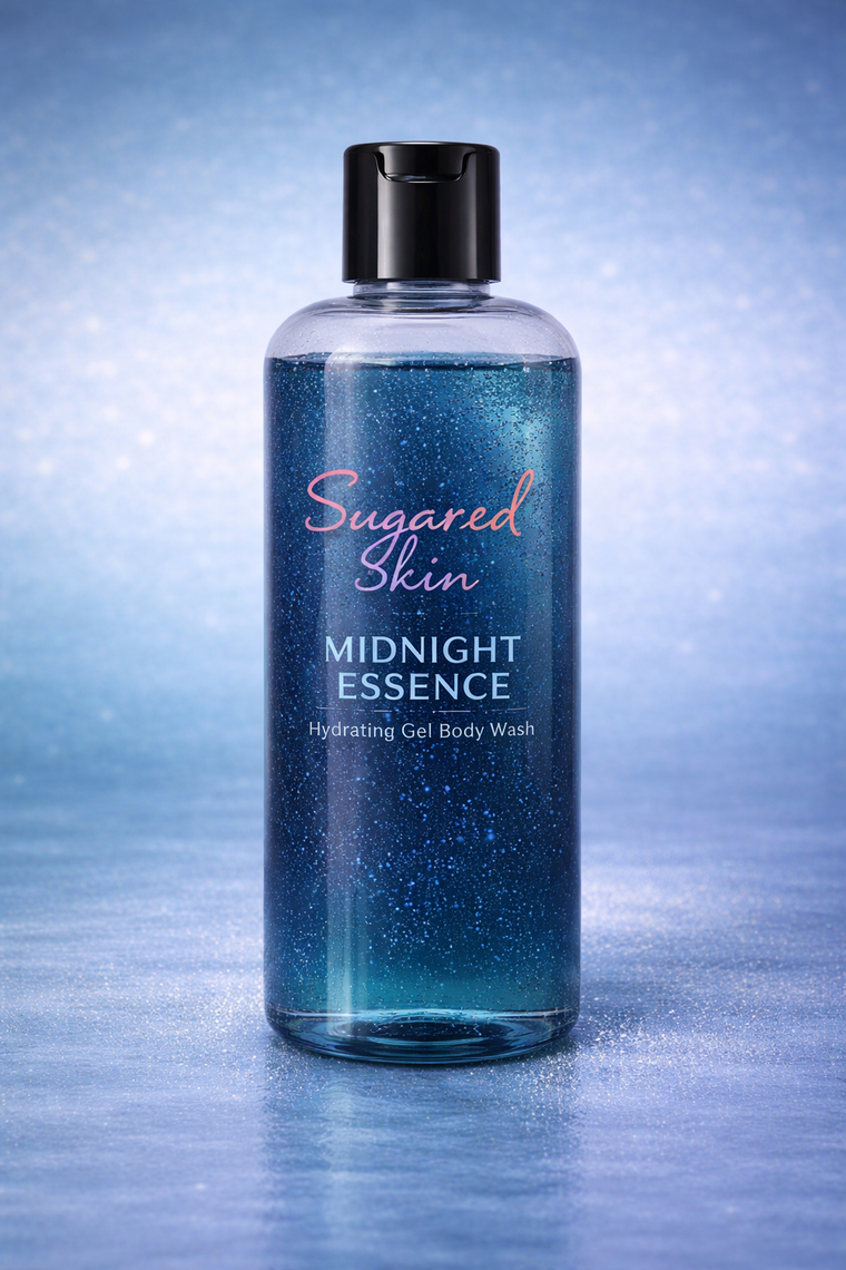 Sugared Skin Midnight Essence Nourishing & Moisturizing Body Wash 8oz.